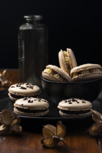 Macaron artisanal réalisé à la main